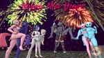  3d_(artwork) absurd_res aloe_(mlp) andromorph animal_genitalia animal_penis animal_pussy anthro anthrofied derpy_hooves_(mlp) digital_media_(artwork) empathy_(oc) equid equine equine_penis equine_pussy female female/female fireworks friendship_is_magic genitals group gynomorph hasbro herm hi_res holidays horn intersex looking_pleasured lotus_(mlp) mammal mr.guinea_pig my_little_pony new_year penis pinkamena_(mlp) pinkie_pie_(mlp) prism_bolt pussy sex tongue unicorn 