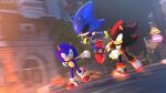  3d_(artwork) anthro digital_media_(artwork) dominussfm eulipotyphlan flying group hedgehog hi_res male mammal metal_sonic running sega shadow_the_hedgehog skating sonic_the_hedgehog sonic_the_hedgehog_(series) source_filmmaker 