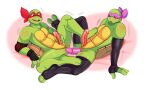  2_toes 3_fingers anal anal_masturbation anal_penetration anthro anus armwear barefoot brother_(lore) brothers_(lore) clothing digital_media_(artwork) dildo dildo_in_ass dildo_insertion donatello_(tmnt) double_dildo duo elbow_gloves erection feet fingers foot_on_chest genitals gloves handwear hi_res humanoid_genitalia humanoid_penis incest_(lore) legwear male male/male male_penetrated masturbation mishajeans object_in_ass penetration penile penile_masturbation penis raphael_(tmnt) reptile scalie sex_toy sex_toy_in_ass sex_toy_insertion shell sibling_(lore) simple_background smile spread_legs spreading stockings teenage_mutant_ninja_turtles teenage_mutant_ninja_turtles_(1987) toes turtle 