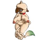  absurd_res anthro big_breasts breasts female genitals hi_res holding_breast humanoid interspecies nintendo nipples nude pok&eacute;mon pok&eacute;mon_(species) pok&eacute;philia presenting presenting_breasts pussy rawhell short_stack smeargle solo tail_tuft thick_thighs tongue tongue_out tuft video_games wide_hips 