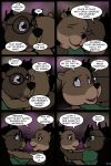  anthro beaver clothing comic dress duo english_text eyewear female female/female glasses hi_res lisa_(study_partners) mammal mustelid rodent sarah_(study_partners) text thunderouserections young 