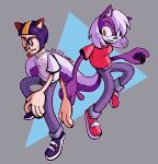 2021 anthro artist_name duo female human hybrid male mammal melissa_mouffette mephitid mike_and_melissa mike_chenoweth skunk
