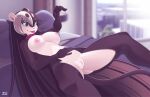  2021 5_fingers anthro areola black_hair blep breasts digital_media_(artwork) female fingers genitals hair hi_res mammal mouse murid murine nipples nude pussy rodent smile solo tongue tongue_out zudragon 