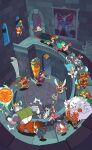 2023 6+boys 6+girls absurdres alien anakaris angry animal animal_ears anita_(darkstalkers) arthropod_girl b.b._hood bat_wings beads bishamon_(darkstalkers) blue_hair bored capcom cat_girl cat_tail chasing commentary curled_up cyclops darkstalkers demitri_maximoff demon_girl dog donovan_baine electric_guitar english_commentary everyone facial_hair felicia_(darkstalkers) fire fire_elemental fish_boy flying frankenstein&#039;s_monster furry gliding green_hair guitar happy hat head_wings headgear highres hitodama hsien-ko huitzil_(darkstalkers) indoors instrument jedah_dohma jiangshi jon_talbain le_malta lilith_(darkstalkers) looking_back lord_raptor marker molotov_cocktail morrigan_aensland multiple_boys multiple_girls mummy music one-eyed one_eye_closed open_mouth photo_(object) picture_frame pink_hair plant playing_instrument polearm portrait_(object) prayer_beads psychic pyron q-bee remusbuznea rikuo_(darkstalkers) robot samurai sarcophagus sasquatch_(darkstalkers) sleigh sliding smile spiral_staircase spirit stairs surprised sword tail toon_(style) tripping vampire vase victor_von_gerdenheim weapon werewolf wings yeti_(creature) zombie 