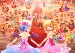  >_< 6+girls :d :o absurdres alcohol alternate_costume animal_ears antennae antlers arm_up armpit_crease armpits arms_around_waist asymmetrical_footwear back_bow backless_dress backless_outfit bamboo bare_arms bare_back bare_shoulders barefoot bat_wings beamed_eighth_notes beret bird_ears bird_wings biwa_lute black_bow black_dress black_footwear black_hair black_hairband black_hat black_shirt black_shorts black_thighhighs black_wings blonde_hair blouse blue_bow blue_dress blue_eyes blue_fire blue_footwear blue_hair blue_kimono blue_romper blue_skirt blue_tabard blunt_bangs blush book boots bow bow_(music) bowtie braid breasts bright_pupils brown_dress brown_eyes brown_footwear brown_hair brown_hat brown_horns bubble_skirt bun_cover buttons cape cat_ears cat_tail chain chained_legs character_request check_character chen china_dress chinese_clothes choujuu_gigaku circlet cirno cleavage clenched_hand closed_eyes closed_mouth clothing_cutout collared_shirt cowboy_hat crescent crescent_hat_ornament crescent_moon cross-laced_clothes cross-laced_dress crossed_arms crystal cuffs cup curtained_hair daiyousei dancing demon_wings detached_wings dog_ears dog_girl dog_tail dot_mouth double_bun dragon_girl dragon_tail dress drum drum_set drumsticks eighth_note elbow_rest electric_guitar embarrassed everyone expressionless extra_ears eyeball fairy fairy_wings feathered_wings fire flandre_scarlet flat_cap floating floating_mask flower flying footwear_bow fox_ears fox_tail frilled_hair_tubes frilled_ribbon frilled_skirt frilled_wrist_cuffs frills fujiwara_no_mokou gradient_clothes gradient_dress green_bow green_dress green_eyes green_footwear green_hair green_hat green_scales green_shirt green_skirt green_tail grey_bow grey_hair guitar hair_between_eyes hair_bobbles hair_bow hair_bun hair_flower hair_ornament hair_ribbon hair_tubes hairband hakurei_reimu hand_fan hand_in_pocket hand_on_own_cheek hand_on_own_chin hand_on_own_face happy hat hat_bow hat_ornament hat_ribbon hata_no_kokoro head_rest head_wings heart heart_button heart_hair_ornament heart_of_string high_heels highres holding holding_book holding_fan holding_hands holding_instrument holding_microphone holding_plant holding_violin hong_meiling horikawa_raiko horn_bow horn_ornament horn_ribbon horns hoshiguma_yuugi hugging_book hugging_object hyottoko_mask ibaraki_kasen ibuki_suika ice ice_wings indoors instrument izayoi_sakuya jacket japanese_clothes jewelry jumping jumpsuit kaenbyou_rin kagiyama_hina kamishirasawa_keine kasodani_kyouko kawashiro_nitori keyboard_(instrument) kicchou_yachie kimono kirisame_marisa koakuma komeiji_koishi komeiji_satori koto_(instrument) kurokoma_saki large_bow layered_dress layered_skirt light_blush locked_arms long_hair long_sidelocks long_skirt long_sleeves long_tail looking_at_another low-tied_long_hair lunasa_prismriver lute_(instrument) lyrica_prismriver maid_headdress mask matara_okina merlin_prismriver microphone midriff mismatched_footwear mitsudomoe_(shape) mitsugashira_enoko mizuhashi_parsee mob_cap monkey_girl monkey_tail moon motion_lines multicolored_clothes multicolored_dress multicolored_hair multicolored_wings multiple_girls multiple_hair_bows multiple_tails music musical_note myouga_(plant) mystia_lorelei navel neck_ribbon necklace necktie nekomata nene_man nishida_satono noh_mask o-ring off-shoulder_dress off_shoulder one_eye_closed oni oni_mask open_mouth orange_hair orange_kimono orange_skirt outstretched_arms parted_bangs party patchouli_knowledge pegasus_wings pink_bow pink_dress pink_eyes pink_hair pink_hat pink_vest plant playing_instrument pleated_dress pointy_ears pom_pom_(clothes) puffy_short_sleeves puffy_sleeves pumpkin_skirt purple_bow purple_dress purple_eyes purple_hair purple_horns purple_tail quarter_note raised_fist red_bow red_bowtie red_dress red_eyes red_hair red_horns red_necktie red_ribbon red_tail red_vest reiuji_utsuho remilia_scarlet ribbon romper rubbing_eyes rumia sakazuki sake sandals see-through_cleavage see-through_clothes see-through_wings shackles sharp_sign sharp_teeth sheep_horns shirt shoes short_hair short_hair_with_long_locks short_sleeves shorts siblings side_braid side_ponytail side_slit sidelocks singing single_braid single_horn sisters sitting sitting_on_drum sixteenth_note skirt skirt_set sleepy sleeveless small_breasts smile socks son_biten speaker staff_(music) stained_glass stairs standing standing_on_one_leg star_(symbol) star_hat_ornament straight_hair streaked_hair suit_jacket suspender_shorts suspenders tabard tail tate_eboshi teeth teireida_mai tenkajin_chiyari thighhighs third_eye tokin_hat tomoe_(symbol) touhou toutetsu_yuuma trumpet tsukumo_benben tsukumo_yatsuhashi turtle_shell twin_braids twintails two_side_up two_tails very_long_hair vest violin waist_bow waist_ribbon waistcoat white_bow white_dress white_flower white_footwear white_hair white_jacket white_pupils white_skirt white_socks white_thighhighs white_wings wide_sleeves window winged_hat wings witch_hat wriggle_nightbug wrist_cuffs yakumo_ran yakumo_yukari yellow_bow yellow_dress yellow_eyes yellow_shirt zouri 