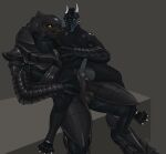  absurd_res alien anthro arbiter_(halo) arm_around_partner armor balls brouva clothing dragon duo erection foreskin genitals halo_(series) hi_res holding_thigh male male/male microsoft penis riding sangheili sitting size_difference spacesuit tight_clothing torn_clothing video_games xbox_game_studios xero_(captainscales) 