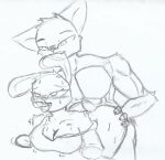  ahegao anthro big_breasts blush breasts canid canine disney duo female fox judy_hopps lagomorph leporid looking_pleasured male male/female mammal nick_wilde rabbit sketch unfinished zootopia 