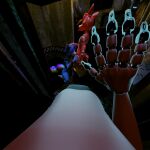 1:1 2025 3d_(artwork) 5_fingers absurd_res animatronic anthro armor armor_only blender_(artwork) blender_cycles blue_body breasts canid canine cheat cheating_boyfriend claws colored digital_media_(artwork) door ears_up eyes_closed fellatio female female_pov fingers first_person_view five_nights_at_freddy&#039;s five_nights_at_freddy&#039;s_2 fox foxy_(disembowell) foxy_(fnaf) furniture genitals group hand_on_head hand_on_leg hand_on_window hi_res humanoid kneeling kneeling_oral_position krystal_(star_fox) looking_pleasured machine male male/female mammal mikabb multicolored_tail nintendo nude nude_anthro nude_female nude_male oral paws peek penile penis red_body red_ears red_hands robot robot_anthro robot_joints scott_cawthon scottgames sex shaded spy spying spying_pov star_fox table tail tongue tongue_out trio white_breasts white_mouth window