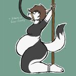 back_rolls bdsm belly belly_rolls big_belly big_butt bondage bottom_heavy bound butt embarrassed english_text fat_rolls feederism femboy force_feeding forced gulonine hair huge_thighs male mammal marten moobs mustelid musteline nude overweight overweight_male pine_marten plus-sized_femboy restraints rope rope_bondage ryan_(sketchygenet) sketchygenet stuffing tail text thick_thighs weight_gain wide_hips