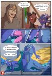 2_penises ahegao animal_genitalia anthro armor avi_(disambiguation) avi_(narusewolf) bag barrel blue_body blue_scales blush bodily_fluids bottomwear breasts breeding_spree cave clothing comic dialogue double_penetration dripping dripping_penis dripping_wet drooling drooling_on_partner duo english_text feet female female/female fence french_kissing genital_fluids genital_focus genital_slit genital_transformation genitals gold_(metal) green_eyes group group_sex growth hi_res horn human humanoid humanoid_pointy_ears kissing looking_pleasured lying male male/female mammal membrane_(anatomy) mind_break multi_genitalia multi_penis narration narusewolf nervous nude nude_anthro nude_male on_back pawpads paws penetration penis plant pointy_ears precum precum_drip pupils rona rona_(narusewolf) saliva saliva_string scales sex slit_pupils snout snout_growth solo species_transformation speech_bubble squished_breast tail talking_to_another text threesome thrusting toes tongue tongue_out torch torn_bottomwear torn_clothing transformation transformation_sequence transformation_through_magic treasure trio undressing undressing_self url vaginal_fluids warrior webbed_feet wet wet_penis