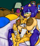 absurd_res anthro areola balls bed bedroom bedroom_sex biege_fur big_areola big_breasts big_butt big_nipples big_penis blue_body blue_eyes blue_fur breast_play breast_squish breasts butt canid canine detailed detailed_background digital_drawing_(artwork) digital_media_(artwork) duo duskizi erection eulipotyphlan feet female fox full-length_portrait fur furniture furniture_lamp genitals green_eyes hair handjob handjob_from_behind happy heart_symbol hedgehog hi_res holding_breast holding_penis huge_areola huge_breasts huge_butt huge_nipples huge_penis humanoid_genitalia inside lamp lamp_shade male male/female mammal miles_prower nipples nude nude_female nude_male on_bed on_lap open_mouth penile penis photo pillow portrait sega sex shaded signature sitting sitting_on_bed sitting_on_lap size_difference smile sonic_the_hedgehog sonic_the_hedgehog_(series) squish stroking_penis tail tan_body tan_fur thick_thighs vein veiny_penis white_body white_fur wide_hips yellow_body yellow_fur