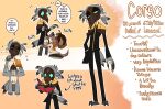 2025 absurd_res anthro anthro_focus anthro_on_anthro avian big_penis bird black_body black_eyes black_feathers black_nose brown_body brown_fur brown_mask canaryprimary canid canine canis clothing corso_(canaryprimary) dialogue domestic_dog english_text erection face_mask falcon falconid feathers feet female flaccid fur genitals glans green_sclera grey_body grey_feathers grey_glans grey_penis hands_together hi_res humanoid_genitalia humanoid_penis interspecies kestrel male male/female male_focus mammal model_sheet multiple_poses orange_scarf penis pose scarf solo_focus speech_bubble standing talons tan_body tan_clothing tan_feathers tan_shirt tan_topwear text toes topwear