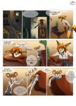  animal_humanoid anthro canid canid_humanoid canine canine_humanoid clothing comic duo female fox fox_humanoid hi_res humanoid macro male male/female mammal mammal_humanoid micro micro_on_macro seekgr size_difference wet wet_clothing 