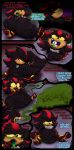abdominal_bulge absurd_res anthro aroused belly big_belly black_arms_(sonic) blush bodily_fluids burping comic cramped dripping drooling drooling_on_partner drooling_tongue duo eulipotyphlan fangs feet hedgehog hi_res hindpaw hybrid internal_vore invalid_tag lbely male male/male mammal mouth_shot neck_bulge open_mouth oral_vore pawpads paws rumbling_stomach safe_vore saliva saliva_drip sega shadow_the_hedgehog sharp_teeth sonic_the_hedgehog sonic_the_hedgehog_(series) stomach_acid struggling struggling_prey suggestive swallowing talking_to_pred talking_to_prey teeth unwilling_prey vore