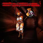 absurd_res acrp-001_&quot;tiamat&quot; anal anal_penetration android ankle_cuffs anthro anus areola bdsm blindfold bodily_fluids bondage bondage_gear bound breasts butt chain chained chained_collar chained_cuffs chastity_belt chastity_device clit_torture clitoral clitoris collar collar_ring cuff_(restraint) cutout degradation detailed_background dialogue digital_media_(artwork) dildo dildo_in_ass dildo_in_pussy dildo_insertion dripping exophile female forced genital_fluids genital_torture genitals hi_res humiliation id_card leash leashed_collar machine nipple_piercing nipples object_in_ass orange_body overstimulation penetration piercing prisoner pussy pussy_juice_drip pussy_torture questionable_consent rape restraints robot robot_anthro robotic science_fiction sex sex_toy sex_toy_in_ass sex_toy_in_pussy sex_toy_insertion shackles shaking solo straitjacket straps submissive submissive_anthro submissive_female threatening thrust_lines thrusting tremble_spikes trembling vaginal vaginal_fluids vaginal_penetration walking white_body x-ray_view yonic_chastity_device