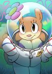 female flower fur hi_res male male/female monodie nickelodeon patrick_star plant sandy_cheeks smile solo spacesuit spongebob_squarepants spongebob_squarepants_(character) squeal texas
