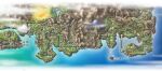  absurdres boat building city cloud fog forest harada_midori highres house island johto_map kanto_map lake map map_(medium) mountain nature no_humans official_art poke_ball_symbol pokemon pokemon_center pokemon_gym pokemon_hgss river scenery smoke third-party_source tower town tree volcano watercraft 