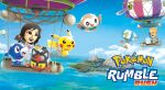  :3 :d aircraft alolan_vulpix artist_request binoculars black_hair blonde_hair blue_eyes blue_sky blush blush_stickers bright_pupils brown_gloves brown_shirt brown_shorts chibi closed_mouth cloud copyright_logo copyright_name dark_skin day dot_nose eevee eyelashes flying glasses gloves highres holding holding_binoculars hot_air_balloon island key_visual litten long_hair mii_(nintendo) mountain nintendo official_art open_mouth pikachu pokemon pokemon_(creature) pokemon_rumble pokemon_rumble_rush popplio promotional_art rock round_eyewear rowlet shirt short_hair shorts sky smile spiked_hair standing teeth third-party_source upper_teeth_only water white_pupils 