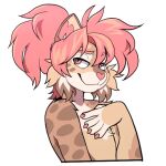  alpha_channel anthro avery_(roanoak) brown_body brown_fur claws felid feline fur hair lynx male mammal nude pink_claws pink_eyes pink_hair pink_nose roanoak solo spots telegram_stickers white_body white_fur 