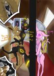 absurd_res anal anal_orgasm anal_penetration anthro anus artist_name balls black_body black_fur blush bodily_fluids breasts brown_body brown_fur butt clothed clothing colored cum cum_drip cum_in_ass cum_inside cum_on_belly cum_on_body cum_while_penetrated dialogue digital_drawing_(artwork) digital_media_(artwork) dripping eavesdropping eevee eeveelution ejaculation english_text erection espeon female fur generation_1_pokemon generation_2_pokemon genital_fluids genitals group hands-free hi_res humanoid_genitalia inside_train male male/male male_penetrated male_penetrating male_penetrating_male mammal nintendo nude open_mouth orgasm orgasm_face penetration penis pokemon pokemon_(species) pov_penis_closeup pye3141 sex shaded signature tail text trio umbreon