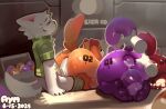 2025 anal anal_fluids anal_penetration anthro anus aymbord bodily_fluids butt catnap_(poppy_playtime) crossgender dogday_(poppy_playtime) egg female female_penetrated fur genitals group inside looking_pleasured male male/female male_penetrating male_penetrating_female mob_entertainment orange_body orange_fur penetration penile penile_penetration penis penis_in_ass poppy_playtime purple_body purple_fur sex smiling_critters vulva white_body white_fur