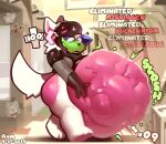 2025 anthro aymbord belly big_belly gameplay_mechanics group gui health_bar huge_belly machine male merc_fleet oral_vore overweight protogen roblox text vore