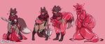 2023 2_tails animal_humanoid big_breasts blush boots breast_expansion breasts canid canid_humanoid canine canine_humanoid clothing digital_media_(artwork) expansion female footwear fox_humanoid glistening glistening_body goo_creature goo_humanoid goo_transformation group hair hi_res holding_melee_weapon holding_object holding_sword holding_weapon humanoid mammal mammal_humanoid melee_weapon merging multi_tail musical_note musical_symbol navel nighterrandt nipples nude open_mouth pink_body pregnant rapid_pregnancy sequence shoes simple_background smile sofia_(nighterrandt) solo_focus standing sword symbol tail torn_clothing transformation translucent translucent_body weapon