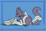  ambiguous_gender animated canid canine dumderg eeveelution feral from_front_position happy happy_sex kissing leafeon lying mammal missionary_position nintendo on_back pok&eacute;mon pok&eacute;mon_(species) sex tail_motion tailwag video_games 