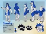 4:3 anthro biped black_pawpads blep blue_body blue_eyes blue_fur blue_hair butt canid canine canis claws closed_smile color_swatch cross_section digitigrade domestic_dog featureless_crotch finger_claws front_view fur gradient_background grey_claws hair headshot_portrait husky jhusky looking_at_viewer male male_anthro male_taur mammal model_sheet mouth_closed narrowed_eyes nordic_sled_dog nude pawpads portrait quadruped rear_view side_view simple_background smile solaxe_(artist) solo spitz standing taur toe_claws tongue tongue_out white_body white_fur