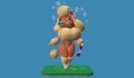  3d_(artwork) accessory ambiguous_breast_size animal_crossing anthro audie_(animal_crossing) big_breasts bikini bimbofication breasts canid canine canis chest_tuft clothing digital_media_(artwork) domestic_dog eyewear female fizzymola flower flower_in_hair hair hair_accessory high_heels huge_breasts lips makeup mammal nintendo plant pompadour poodle solo stretched_clothing sunglasses swimwear thick_lips tuft video_games zbrush 