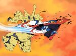  aeug gundam mecha mecha_focus mobile_suit no_humans raideen_(mecha) raideen_(series) retro_artstyle robot science_fiction super_robot_wars super_robot_wars_y taedu the_o_(mobile_suit) titans_(gundam) waverider_crash yellow_eyes yuusha_raideen zeta_gundam zeta_gundam_(mobile_suit) 