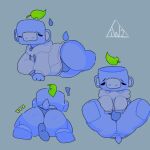  anthro bulge butt clothing discord_(app) hi_res hoodie humanoid iw2kmsrn male simple_background solo topwear underwear wumpus 