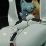 :3 anthro anus bangs bedroom_eyes big_breasts big_butt breasts butt cate_meowdy censored censored_anus censored_genitalia censored_nipples censored_vulva clothed clothing digital_drawing_(artwork) digital_media_(artwork) digital_painting_(artwork) domestic_cat ears_up epic_games felid feline felis female fortnite fur genitals hi_res humanoid legs_up mammal multicolored_body multicolored_fur narrowed_eyes no_underwear nude painting_(artwork) presenting presenting_anus presenting_vulva seductive shaved_pussy solo spread_legs spreading thick_thighs tylermissft vulva white_body white_fur