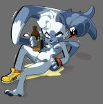 2025 anthro areola biped black_nose bodily_fluids bottle breasts cheek_tuft clothing container drooling drunk facial_tuft female fingerless_gloves footwear genital_fluids genitals gloves hair handwear holding_bottle holding_container holding_object idw_publishing lemur long_tail mammal mostly_nude nanuna nipples pawpads prehensile_tail primate reclining saliva sega shoes short_hair simple_background size_difference small_breasts sneakers solo sonic_the_hedgehog_(comics) sonic_the_hedgehog_(idw) sonic_the_hedgehog_(series) strepsirrhine substance_intoxication tail tangle_the_lemur tuft urine urine_pool vulva wetting white_body white_hair