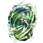  1girl ankle_boots armor artist_request aura black_ribbon blush boots braid braided_ponytail breastplate breasts brown_boots brown_gloves castle cloud cloudy_sky dust_cloud eyelashes forest full_body game_cg gloves green_eyes green_hair green_tunic hair_ribbon high_heel_boots high_heels light_particles long_hair long_sleeves looking_at_viewer low_twin_braids multiple_braids nature official_art open_mouth outdoors outstretched_arms pants pauldrons ribbon rishia_ivyred shirt shoulder_armor side_slit simple_background sky sleeveless_tunic small_breasts smile solo spread_arms standing tate_no_yuusha_no_nariagari tate_no_yuusha_no_nariagari_rerise tongue transparent_background tree tunic turtleneck_tunic twin_braids v-shaped_eyebrows white_pants white_shirt 