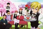  haninozuka_mitsukuni hitachiin_hikaru hitachiin_kaoru male morinozuka_takashi ootori_kyouya ouran_high_school_host_club suou_tamaki 