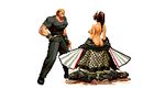  ass breasts fan gif japanese_clothes king_of_fighters lowres ponytail shiranui_mai snk yamazaki_ryuji yamazaki_ryuuji 