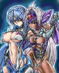  breasts kos-mos large_breasts lowres multiple_girls nipples pubic_hair t-elos xenosaga xenosaga_episode_iii yuri 