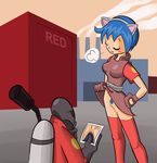  genderswap josue_pereira photo_(object) pussy skirt skirt_lift team_fortress_2 the_heavy the_pyro thighhighs 