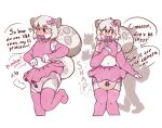 2024 4_fingers accessory anthro arm_warmers armwear background_character bell bell_collar black_collar black_nose blush blush_lines bodily_fluids bottomwear bow_ribbon broken_key chastity_device clothed clothing collar color_coded color_coded_speech_bubble color_coded_text crop_top dialogue diaper dipstick_tail electronics english_text felid femboy feminization fingers flying_sweatdrops footwear front_view fur genital_fluids grey_body grey_ears grey_fur grey_highlights grey_spots grey_tail_tip group hair hair_accessory hair_bow hair_ribbon heterochromia hi_res highlights_(coloring) humiliation key legwear leopard_spots lock_symbol male mammal markings multicolored_body multicolored_fur multiple_scenes navel neemitenaide object_in_mouth pacifier pacifier_in_mouth pantherine permanent permanent_chastity_device phone pink_arm_warmers pink_armwear pink_bottomwear pink_bow pink_clothing pink_crop_top pink_diaper pink_footwear pink_inner_ear pink_legwear pink_pacifier pink_shirt pink_skirt pink_socks pink_thigh_highs pink_thigh_socks pink_topwear portrait public public_humiliation ribbons shirt simple_background skirt snow_leopard socks solo_focus speech_bubble spots spotted_body spotted_fur spotted_markings spotted_tail sweat sweatdrop tail tail_markings taking_picture text thigh_highs thigh_socks three-quarter_portrait three-quarter_view topwear unclean_diaper urine used_diaper uwu wearing_diaper wet_diaper wetting wetting_diaper white_background white_body white_fur white_hair