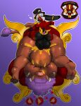  2025 absurd_res animal_humanoid anthro anthro_cow balls_deep belly_blush big_breasts big_dom_small_sub blue_eyes blush blush_lines blushing_profusely bodily_fluids body_blush bovid bovid_humanoid bovine breast_blush breasts butt chair cherryterror clenching_balls clothing crown crown_only cum cum_inflation cum_inside cum_on_body cum_on_breasts cum_on_face dominant duo_focus ear_piercing english_text excessive_cum excessive_genital_fluids exposed_breasts eyebrow_piercing facial_piercing facing_forward female freckled_butt freckled_face freckles front_view furniture genital_fluids genitals glowing glowing_belly glowing_cum glowing_genitalia goo_creature group hair hat hat_only headgear headgear_only headwear headwear_only hi_res hooved_toes hooves huge_breasts humanoid humiliation humiliation_fetish impregnation inflation jack_the_mimic knot knotted_penis knotting lagomorph larger_anthro larger_female male mammal mammal_humanoid mimic moan mostly_nude musk overweight overweight_female penetration penis piercing pink_hair role_reversal royalty shaded simple_background size_difference slime smaller_male soft_shading solo_focus speech_bubble text text_box thick_thighs throne throne_sex top_hat unusual_bodily_fluids unusual_cum unusual_genital_fluids upside_down vaginal vaginal_penetration white_hair 