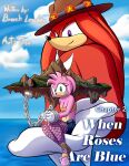  2020 absurd_res amy_rose anthro bodily_fluids breech_loader chain clothed clothing comic cover cover_art cover_page crying cuff_(restraint) detailed_background duo echidna english_text eulipotyphlan female fur green_eyes handcuffs handwear hedgehog hi_res kidnapping knuckles_the_echidna male mammal metal_cuffs monotreme purple_eyes restraints sega sonic_the_hedgehog_(series) tears text toso video_games 