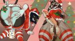 absurd_res accessory accidental_holly all_fours animal_humanoid anthro anthro_on_anthro anus balls beverage big_breasts big_butt big_penis black_hair body_hair bow_ribbon bracelet braided_hair breasts brown_body brown_fur brown_hair butt candy cat_humanoid catty_(spicyboi01) chocolate christmas christmas_clothing christmas_decorations christmas_headwear christmas_tree clothed clothing colored container cup dessert detailed digital_drawing_(artwork) digital_media_(artwork) domestic_cat dominant dominant_gynomorph dominant_intersex duo ear_piercing erection facial_piercing felid felid_humanoid feline feline_humanoid felis female female_anthro flashing flashing_butt flashing_pussy food footwear fur genital_piercing genitals glancing_back glans gloves green_eyes grin grinning_at_viewer gynomorph hair hair_accessory hairy_balls hand_on_hip handwear headgear headwear herm hi_res holidays holly_(plant) holly_on_tail hot_chocolate humanoid hyena imminent_sex intersex intersex_anthro intersex_focus jewelry legwear looking_at_viewer looking_back looking_back_at_viewer mammal mammal_humanoid marshmallow mature_anthro mature_female mug multicolored_body muscular muscular_anthro muscular_female muscular_intersex muscular_thighs navel navel_piercing nose_piercing partially_clothed penis penis_piercing pepper_(spicyboi01) piercing pink_glans pink_vulva pinned pinning_down plant pose pubes rear_view seductive smile smiling_at_viewer socks solo spicyboi01 spotted_hyena spread_anus spread_butt spreading tail teasing teasing_viewer thick_penis thick_thighs thigh_highs thigh_socks tight_clothing tree tuxedo_cat vein veiny_penis vulva white_clothing white_gloves white_handwear wide_hips