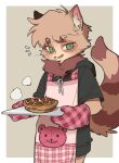 anthro apron baking biped clothed clothing fan_character fluffy fully_clothed gloves handwear hi_res league_of_legends male mammal neck_tuft riot_games solo teemo_the_yiffer tuft video_games yordle yuio 