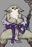  2024 absurd_res anthro arm_tuft aroused aroused_face aroused_smile avian beak big_breasts bird blush breasts brown_eyes cleavage clothed clothing digital_drawing_(artwork) digital_media_(artwork) eyewear feet female fur fur_trim_(clothing) fur_trim_robe fur_tuft genitals glasses green_body grey_background hi_res holding_object holding_staff huge_breasts looking_aside mature_anthro mature_female obscured_inner_labia off_shoulder open_mouth open_smile owl partially_clothed partially_clothed_anthro partially_clothed_female pince-nez pivoted_ears purple_clothing ramona_(unicorn_overlord) robe round_glasses seductive shoulder_tuft simple_background sitting small_glasses smile snoutless solo spread_legs spreading staff talon_hands talons thick_thighs toes tuft unicorn_overlord vanillaware vulva wearing_glasses white_body white_fur wide_hips 