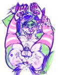  &lt;3 ahegao alibi anthro anus ball_tuft balls bangs blue_eyes blush bodily_fluids body_hair body_writing breasts breath bukkake bulge butt butt_focus butt_heart canid canine chastity_cage chastity_device chest_tuft clothing colored_lines colored_sketch cum cum_in_ass cum_in_hair cum_inside cum_on_balls cum_on_butt cum_on_chest cum_on_face cum_on_feet cum_on_glasses cum_on_tail cum_on_tongue degradation eyebrows eyewear footwear gaping gaping_anus genital_fluids genitals glasses grabbing_sheets grin guide_lines hair holding_leg legs_up legwear looking_pleasured male male_breasts mammal mosfet_(character) nipple_tape nipples panting pasties pawpads paws pink_anus pubes raised_eyebrows reddened_butt simple_background sketch small_breasts smile socks solo spread_legs spreading squish tally_marks tape teeth thick_thighs thigh_highs thigh_socks thigh_squish thong tongue tuft underwear whisker_spots white_background 
