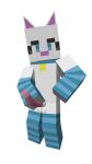 domestic_cat felid feline felis feral hi_res humanoid intersex intersex/male male mammal mcfurrycat microsoft minecraft mojang solo xbox_game_studios