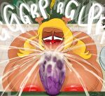 antlers areola bathroom big_areola big_breasts big_butt big_nipples big_penis blonde_hair blush bodily_fluids breasts brown_antlers brown_body brown_fur bubble butt cum cum_from_nose cum_in_mouth cum_in_nose cum_inside deer deltarune eyebrows eyelashes fellatio female freckles fur genital_fluids genitals glory_hole graffiti gynomorph gynomorph/female hair half-closed_eyes hi_res horn huge_areola huge_breasts huge_butt huge_nipples huge_penis intersex intersex/female kris_dreemurr mammal monster narrowed_eyes nipples noelle_holiday nude oral ota_(artist) penile penis public_restroom red_areola red_nipples red_nose restroom_stall sex snot snot_bubble susie_(deltarune) toilet toilet_paper tongue tongue_out tongue_out_fellatio undertale_(series) vein veiny_penis