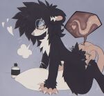 american_opossum anal anal_orgasm anal_penetration animal_genitalia anthro blush bodily_fluids cum cumlube cumshot ejaculation eyewear facial_piercing genital_fluids genitals glasses grinding hair hands-free hole_in_ear internal lube lube_bottle lube_drip lube_on_tail male male_penetrated mammal marsupial masturbation nonbinary_(lore) nose_piercing nose_ring nude orgasm penetration penis piercing pillow pillow_humping prostate_stimulation ring_piercing round_glasses septum_piercing septum_ring sex sheath simple_background solo tail tail_fetish tail_play tail_sex torn_ear wuff34