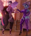 3d_(artwork) absurd_res animal_genitalia animal_penis anthro areola autofellatio balls big_breasts biped blue_body breasts clothed clothing crossgender detailed_background digital_media_(artwork) duo equid equine equine_genitalia equine_penis eyelashes feathered_wings feathers female footwear forced forced_masturbation friendship_is_magic ftg_crossgender fti_crossgender genitals gynomorph gynomorph/female hand_on_hip hasbro hat headgear headwear hi_res high_heels horn inside intersex intersex/female legwear mammal masturbation my_little_pony mythological_creature mythological_equine mythology nipples oral oral_masturbation penile penile_masturbation penis pupils purple_body purple_clothing shoes smile thick_thighs trixie_(mlp) twilight_sparkle_(mlp) vladichslg wide_hips winged_unicorn wings